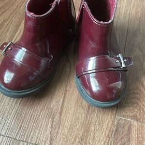 ZARA Toddler Girl Patent Boots (Zara Baby size 21)